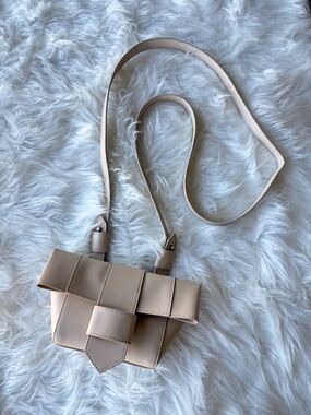 Banana Republic Leather Mini Tab Crossbody Bag